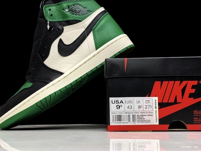 Sail-Black OG High Air NRG Green Jordan Pine 555088-302 1 0707